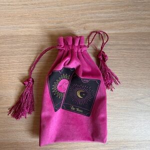 Pink Velvet Tarot Pouch